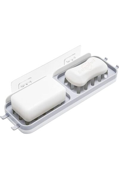 Bukela Soap Holder for Shower Wall, Adhesive Soap Holder, Single Layer Design...