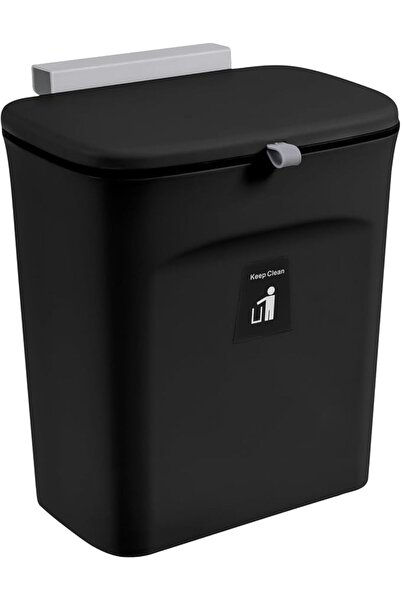 Tiyafuro 2.4 Gallon Kitchen Compost Bin for Counter Top or Under Sink, Hangin...