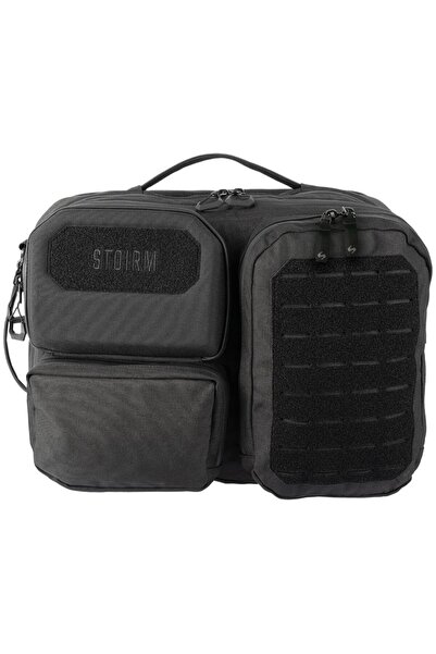Highlander Τσάντα Stoirm Messenger Bag Μαύρη