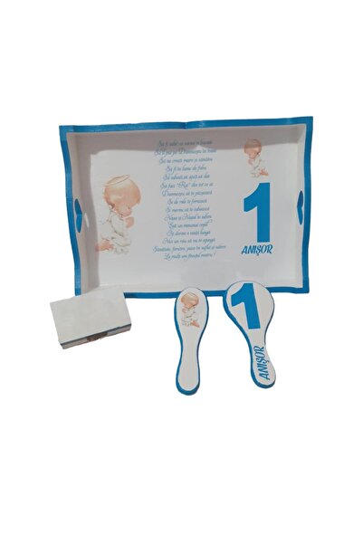 OEM Set tort personalizat pentru prima tunsătură / botez cu înger