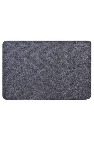 OEM Covoras Intrare Gri Model Zigzag 57x38cm