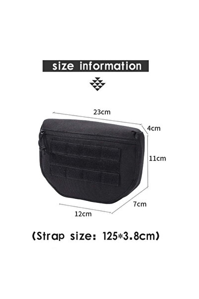 All About Army Θήκη Drop Down Pouch Allaboutarmy Μαύρη