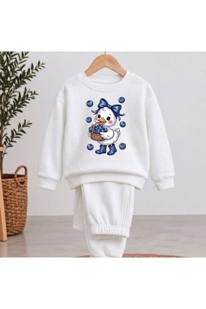 playwear Team Sweatshirt Nazarördekprinted Girls' Boys' Crew Neck Sweatshirt