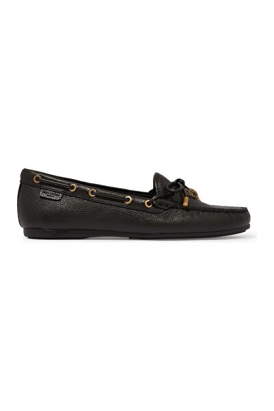 Kurt Geiger حذاء لوفر من جلد النسر - أسود/مزيج