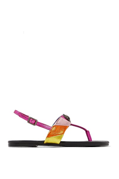 Kurt Geiger Kids Kensington T-Bar Sandals - Multicolor
