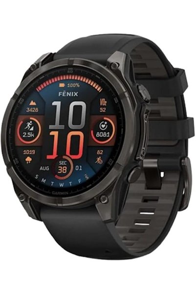 Garmin فينيكس 8 - شاشة AMOLED مقاس 47 ملم، ساعة ذكية فاخرة مزودة بنظام تحديد ...