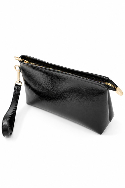 imkaya Kadın El Çantası 24 × 16 × 5 cm Fermuarlı Portföy Clutch Bilek Askılı ...