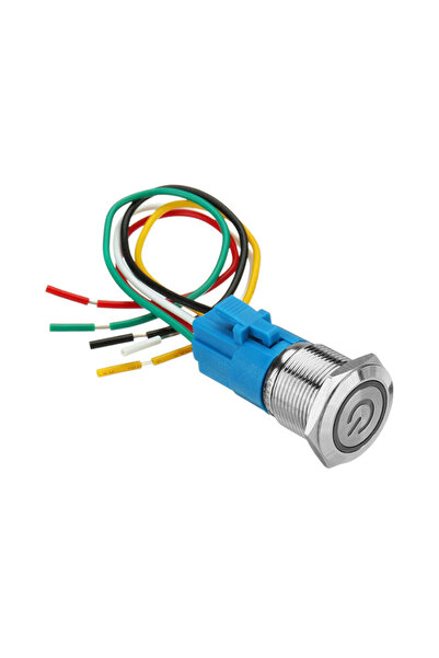 Raistar Διακόπτης μπουτόν nickel - R-F13103-16-1FU - 180913