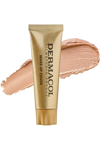 Dermacol كريم أساس ميني كامل التغطية 13 جرام، مكياج سائل مات مع عامل حماية من...