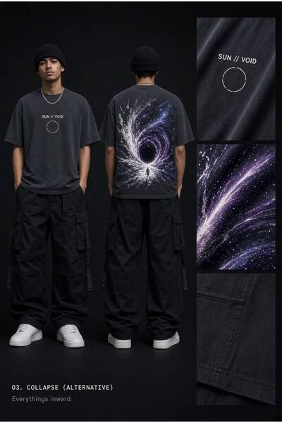 Kara Delik T-Shirt