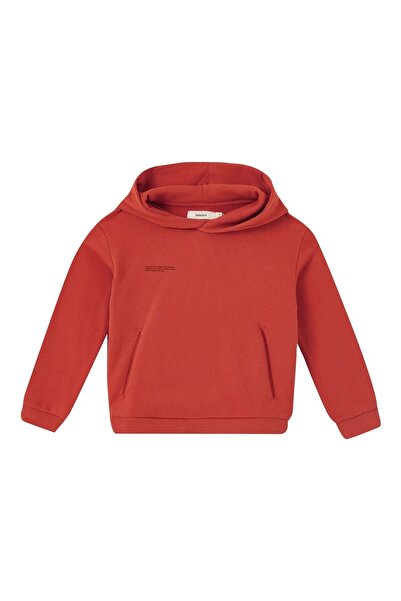 PANGAİA Hooded T-Shirt for Kids - Red