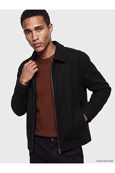 LC Waikiki Nevavm Farkıyla Lcw Vision Black Cashmere Plain Standard & Regular...