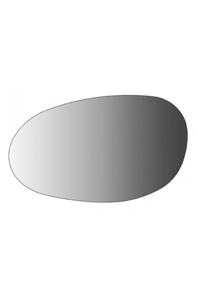 LORO Sticlă oglindă exterioară stânga Smart City Coupe plană 0001974V002000000