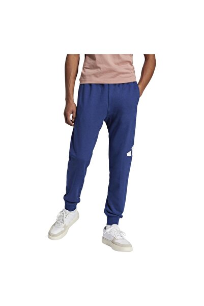 adidas Ανδρικό Παντελόνι Φόρμας Essentials με Μεγάλο Λογότυπο από Ύφασμα Fren...