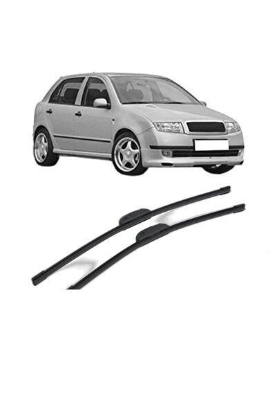 Bosch Σετ υαλοκαθαριστήρων αυτοκινήτου SKODA FABIA I (6Y2) 1999-2005, για παρ...