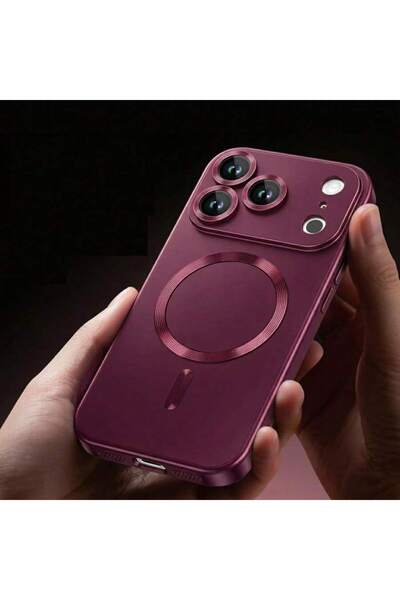 Generic Brand Newest Design Frosted Magnetic Soft Silicone Phone Case - Cherr...