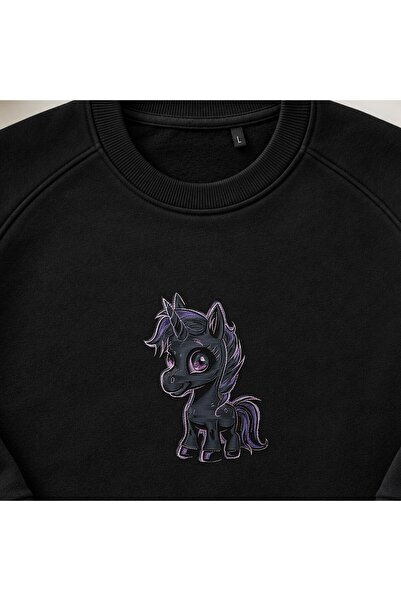 KEYFHOME Drăguț Unicorn Bebeluș Broderie Ciclism Gât Hanorac Unisex