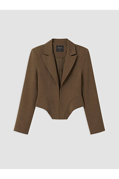 LC Waikiki Alita City Lcw Vision Khaki Plain Standard & Regular Women's Blaze...