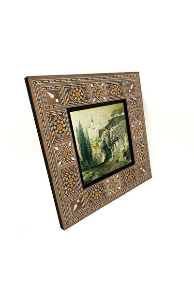Sadrazam Бурса Емир Султан Ками Печатан 20x20 MDF Левант Маса 1G-EmirSultan1