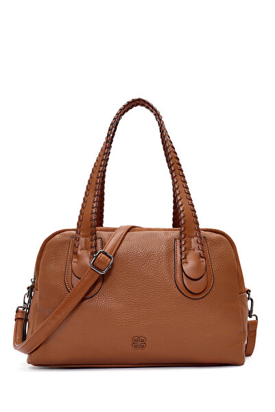 Derimod Women's Tan Long Strap Shoulder Bag Wb100016Sf