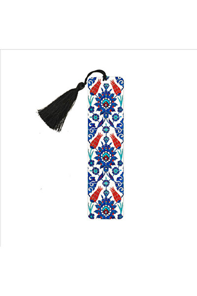 Sadrazam Tile Pattern Printed Bookmark 5X19 Ag-Çini2