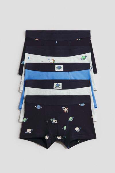 H&M 5-pack cotton trunks