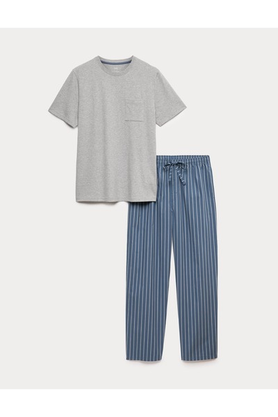 Marks & Spencer Çizgili Pijama Takımı
