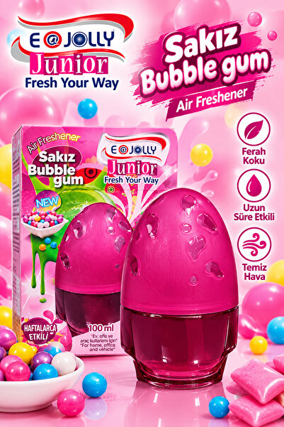 EJOLLYY Kavanoz Koku Sakız (Bubble Gum)