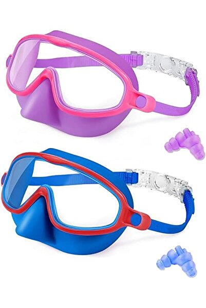 GENERAL نظارات سباحة للأطفال 180 °   نظارات سباحة Clear Vision مكونة من قطعتي...