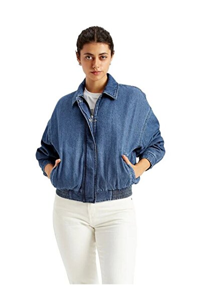Levi's Alora Denim Bomber Ceket Mont