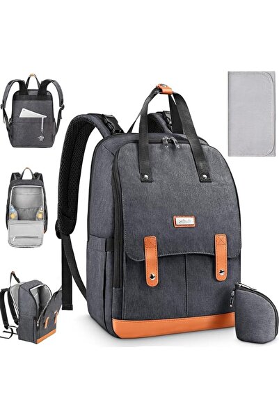 BYBEO Diaper Bag Backpack, Multifunction Maternity Bags for Boys & Girls, Tra...