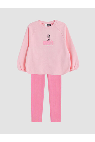 LC Waikiki Timeless Clothing & Timeless Choices Cute Mouse Print Girls' Set