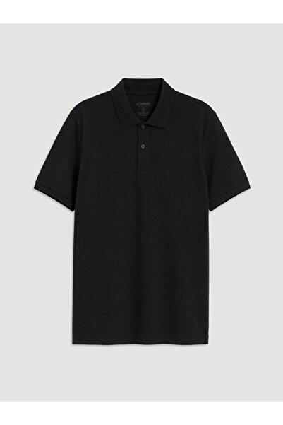 LC Waikiki ESVAB • تي شيرت رجالي عصري ومميز من نوع Devrik Roba Collar Pike