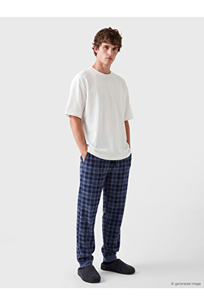 LC Waikiki Esvab • Modern & Distinctive Standard Fit Checkered Embroidered Me...