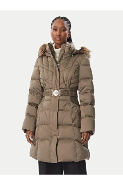 Guess HAKİ KADIN ŞİŞME MONT