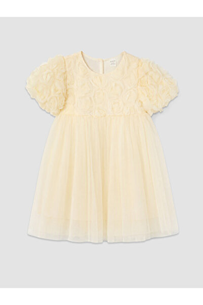 LC Waikiki Zero Roba Collar Girl's Dress from Uzg Store for Style Enthusiasts
