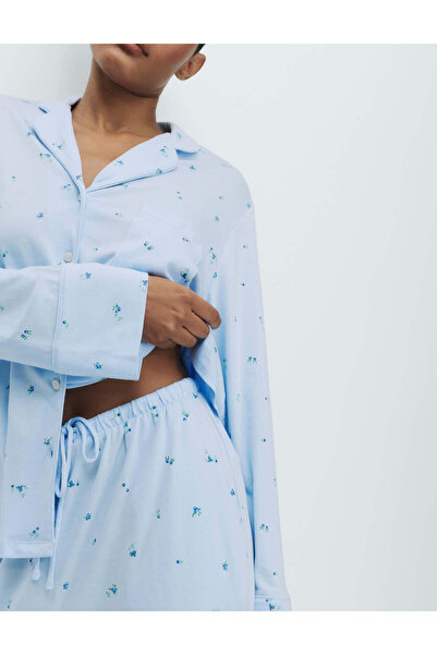 Marks & Spencer Pamuklu Modal Karışımlı Pijama Takımı