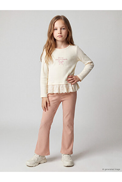 LC Waikiki Esvab • Modern & Distinctive Zero Roba Collar Girls' Suit