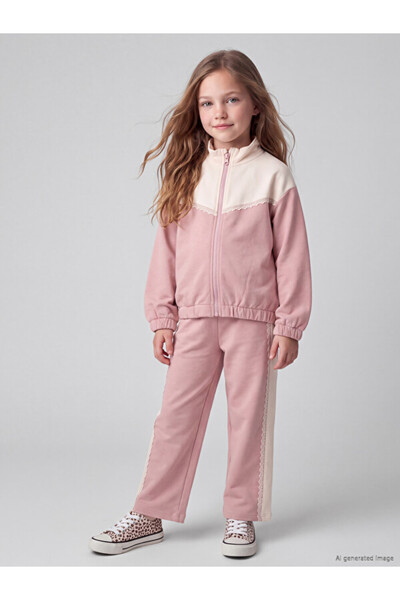 LC Waikiki Esvab • Modern & Distinctive Color-Blocked Girls' Set