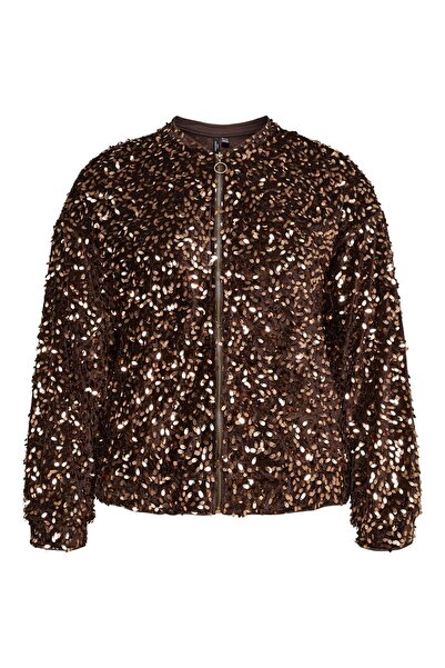 Veromoda Curve Párty top VMCBELLE Cardigan
