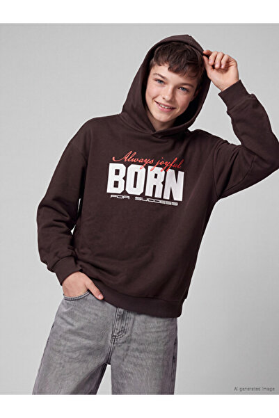 LC Waikiki Esvab • Modern & Distinctive Hooded Thick Sweatshirt for Boys