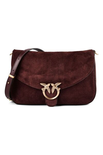 PİNKO Love Satchel Classic Umhängetasche Leder 27 cm