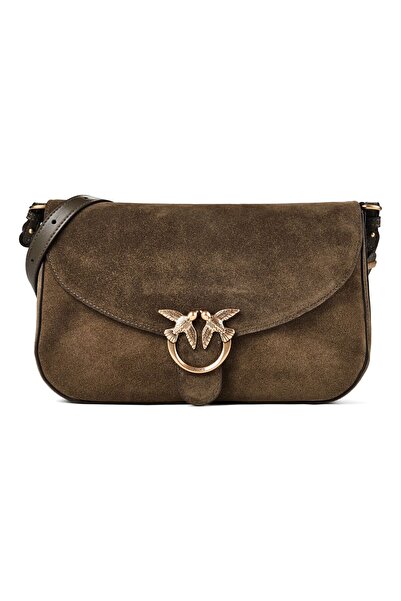 PİNKO Geantă de umăr clasică Love Satchel din piele naturală 27 cm