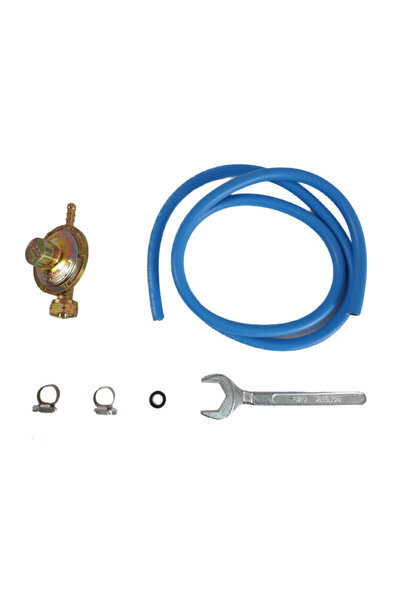 ELEFANT TOOLS Kit Furtun GPL Elefant 1.5m, cu ceas butelie, pentru aragaz si ...
