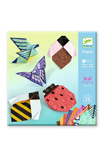 djeco Creative origami game The Little Garden Dwellers,