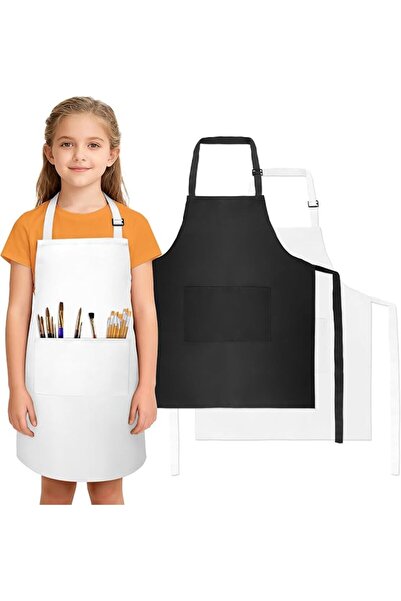 GENERAL Kids Art Apron, 2 Pockets, for 3-6 Ages Children Painting