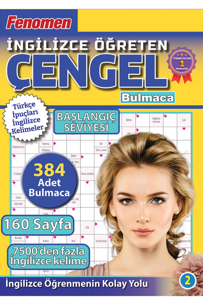 MAXİ Fenomen İngilizce Öğreten Çengel Bulmaca Başlangıç Seviyesi 02