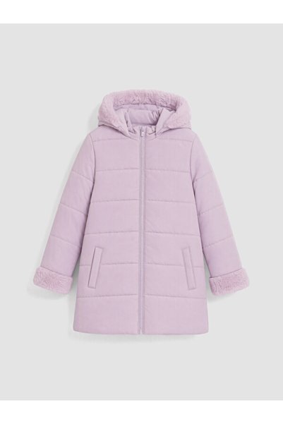 LC Waikiki Hooded Girl's Inflatable Coat