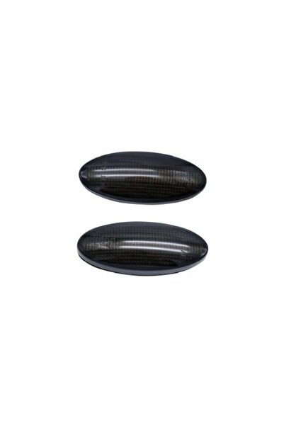 LORO Set semnalizatoare LED negre Opel Vectra B MK1 stânga + dreapta 1713008