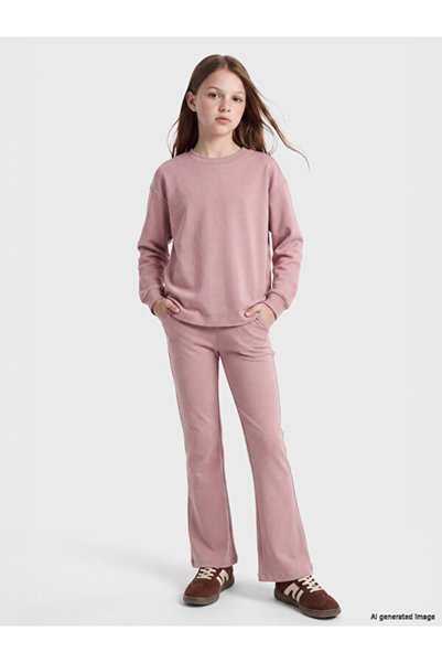 LC Waikiki Girl's Basic Tracksuit Set